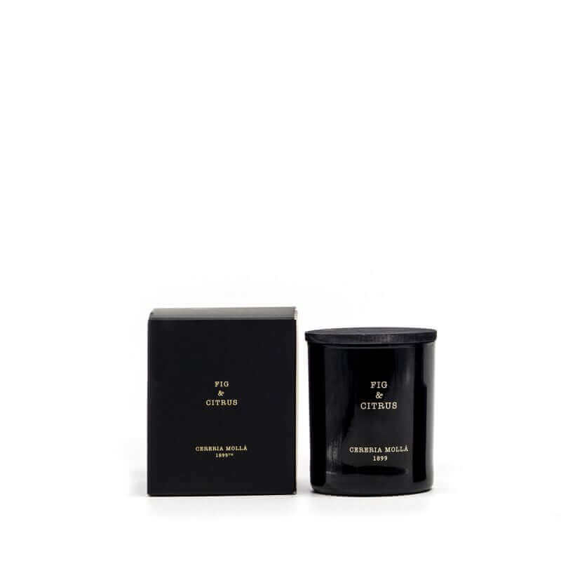 Cereria Molla - Fig & Citrus Black Premium Candle - 8 oz / 230 g - Tarvos Boutique