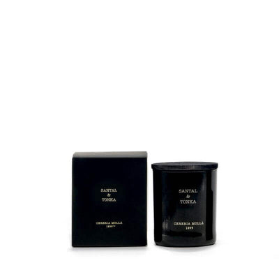Cereria Molla - Santal & Tonka Black Premium Candle - 8 oz / 230 g - Tarvos Boutique