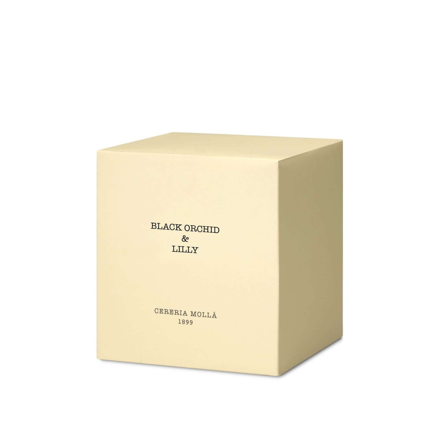 Cereria Molla - Black Orchid & Lily Ivory 3 wick XL Candle - 21 oz / 600 g - Tarvos Boutique