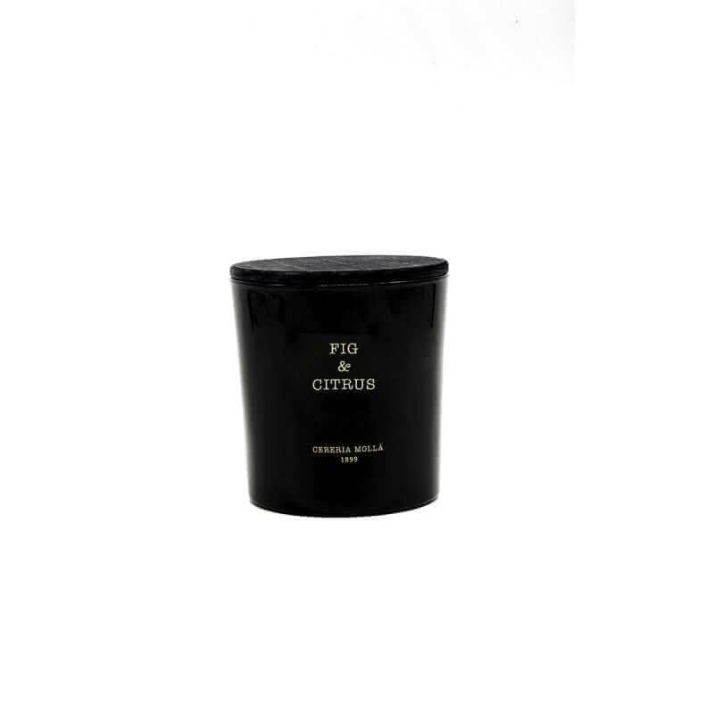 Cereria Molla - Fig & Citrus Black 3 wick XL Candle - 21 oz / 600 g - Tarvos Boutique