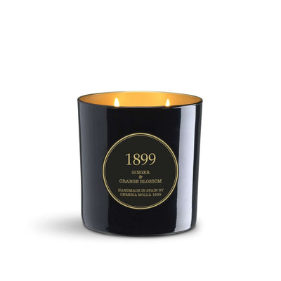Cereria Molla - Ginger & Orange Blossom Black & Gold Premium Candle - Tarvos Boutique