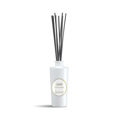 Cereria Molla - Tobacco & Amber White & Gold Premium Reed Diffuser - Tarvos Boutique
