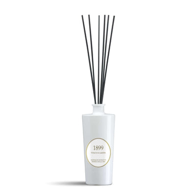 Cereria Molla - Tobacco & Amber White & Gold Premium Reed Diffuser - Tarvos Boutique
