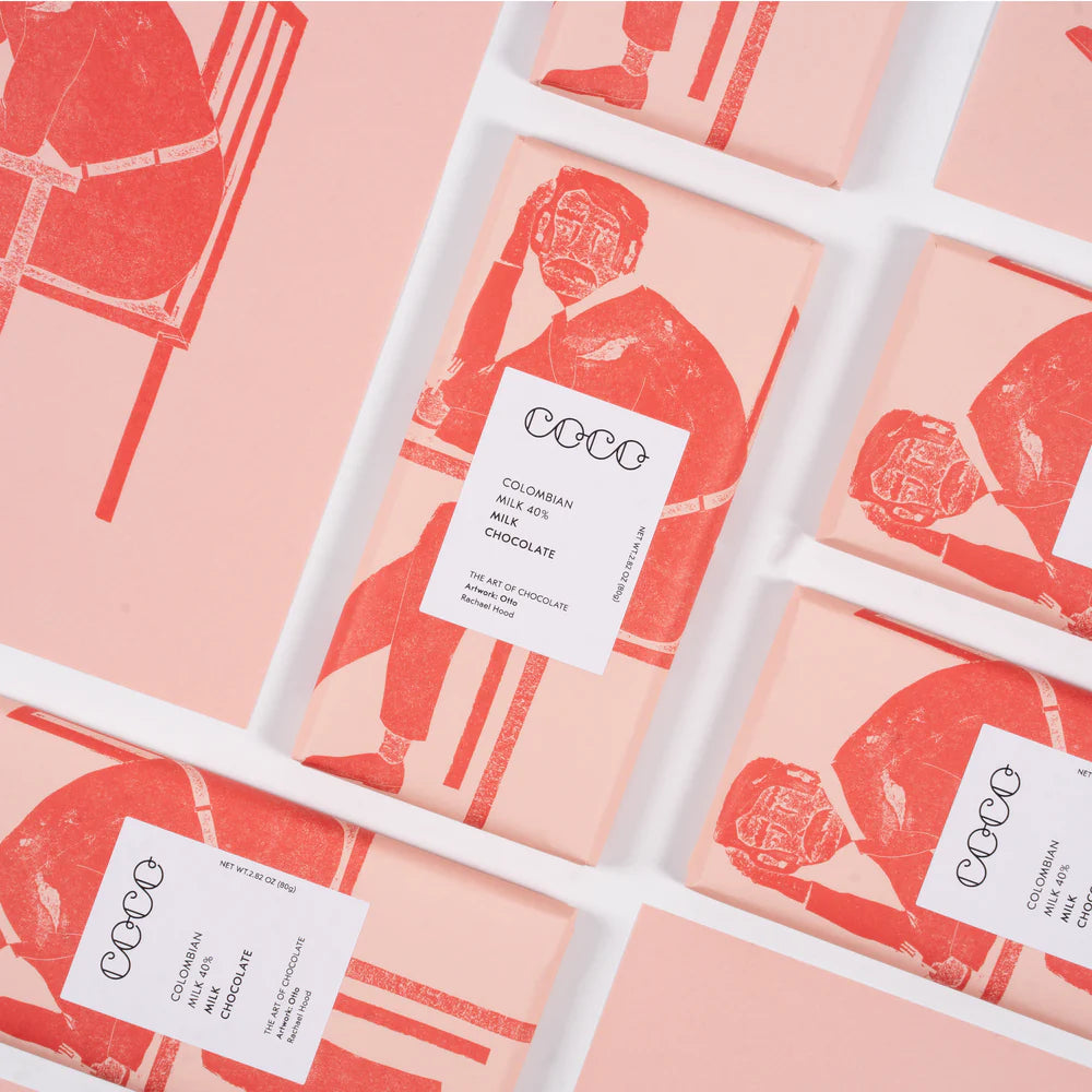 COCO CHOCOLATIER - Colombian Milk 40% 80g