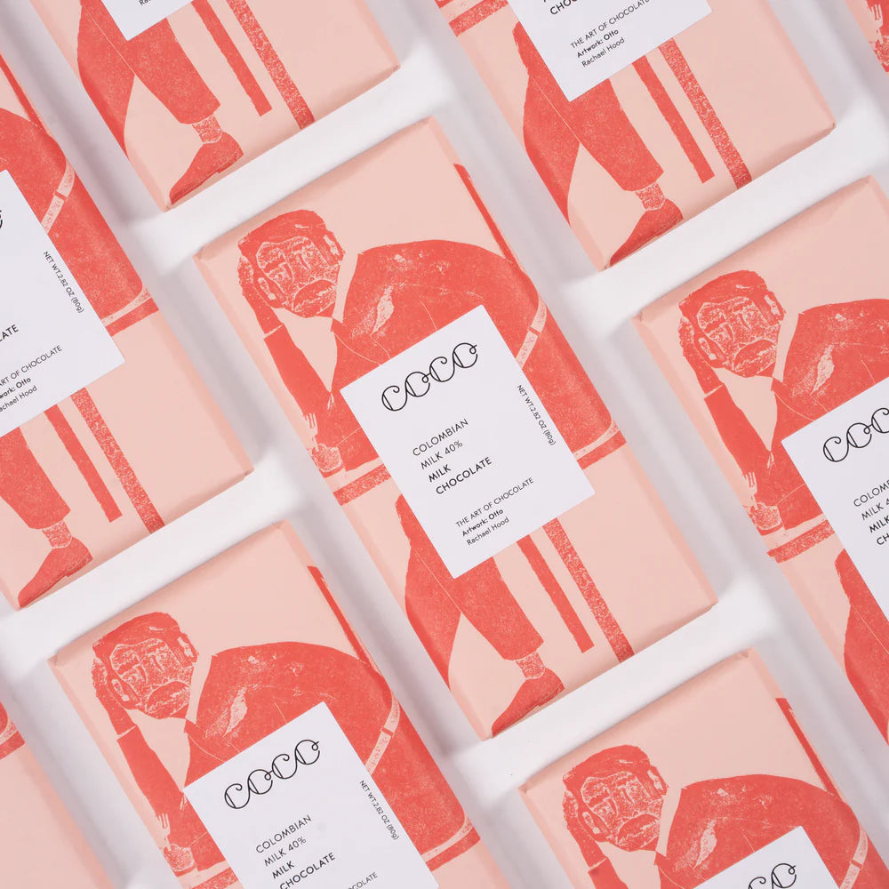 COCO CHOCOLATIER - Colombian Milk 40% 80g