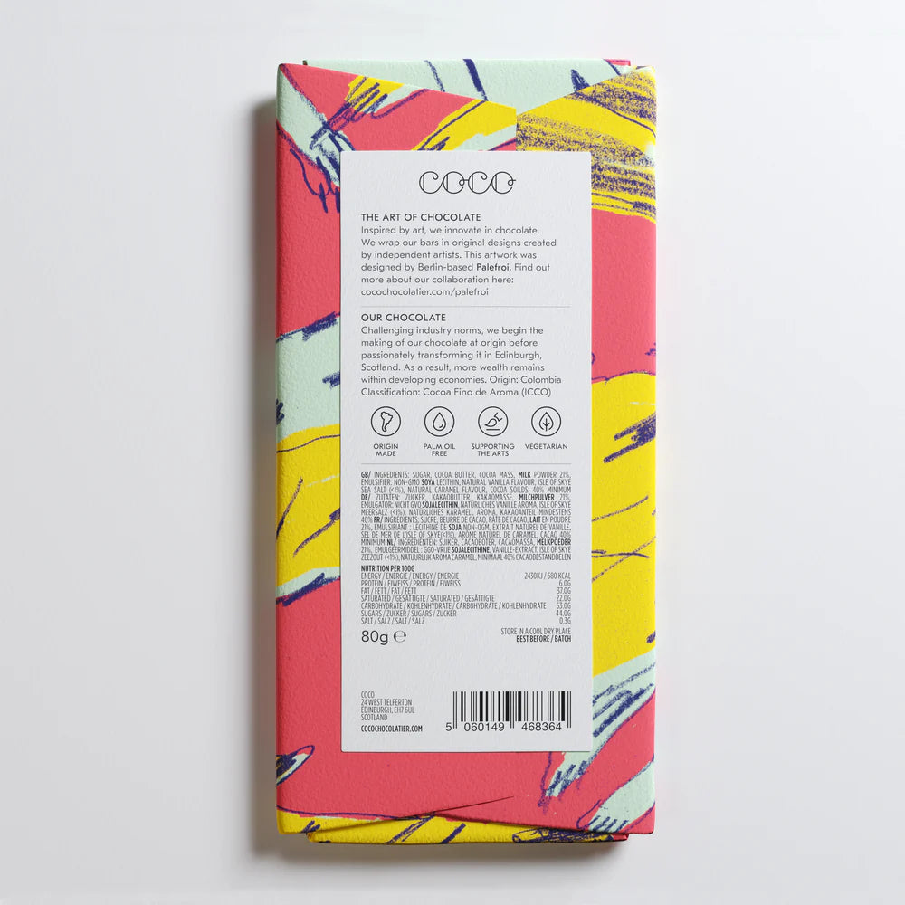 COCO CHOCOLATIER - Salted Caramel 80g