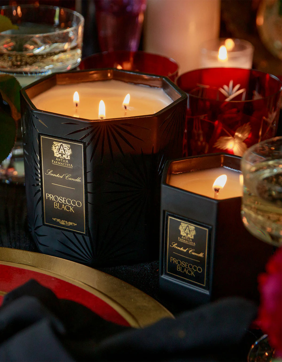 Antica Farmacista - Prosecco Black 25 oz 3-Wick Candle