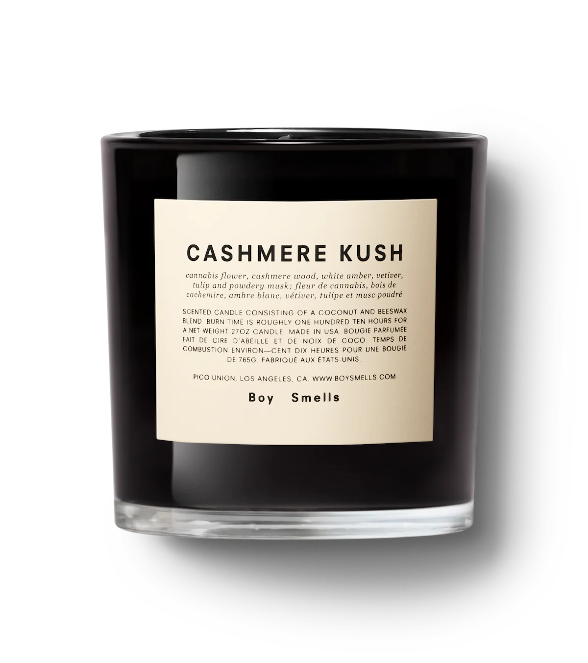 BOY SMELLS - CASHMERE KUSH Candle - WOODY/FLORAL