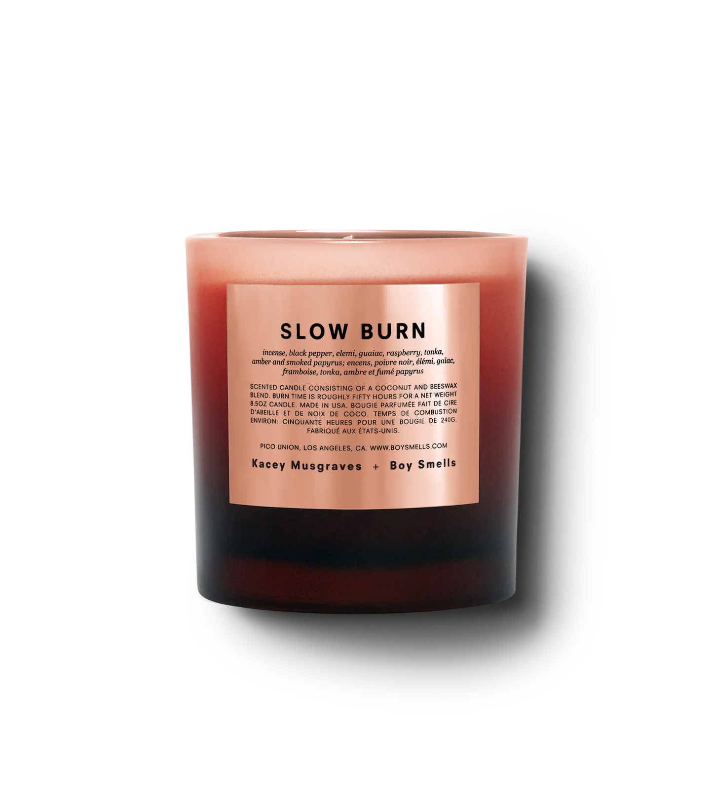 BOY SMELLS - SLOW BURN Candle - SPICY/WOODY