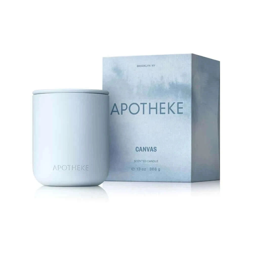 Apotheke Canvas 2-Wick Ceramic Candle - Tarvos Boutique