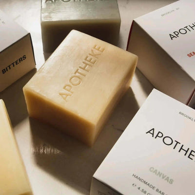 Apotheke Canvas Bar Soap - Tarvos Boutique