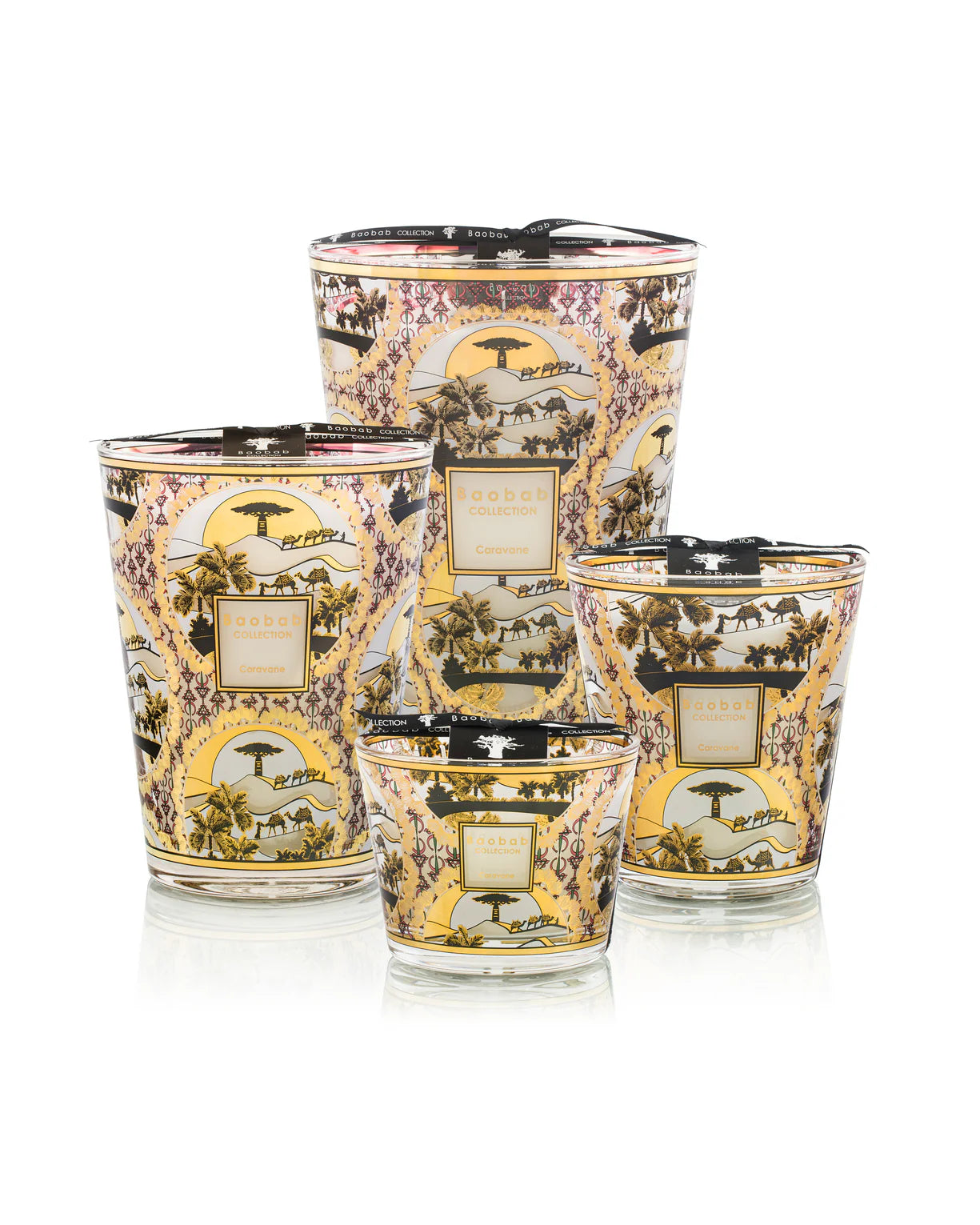 Baobab Collection - SCENTED LIMITED EDITION CANDLE CARAVANE - Fir - Wood Fire - Vetiver