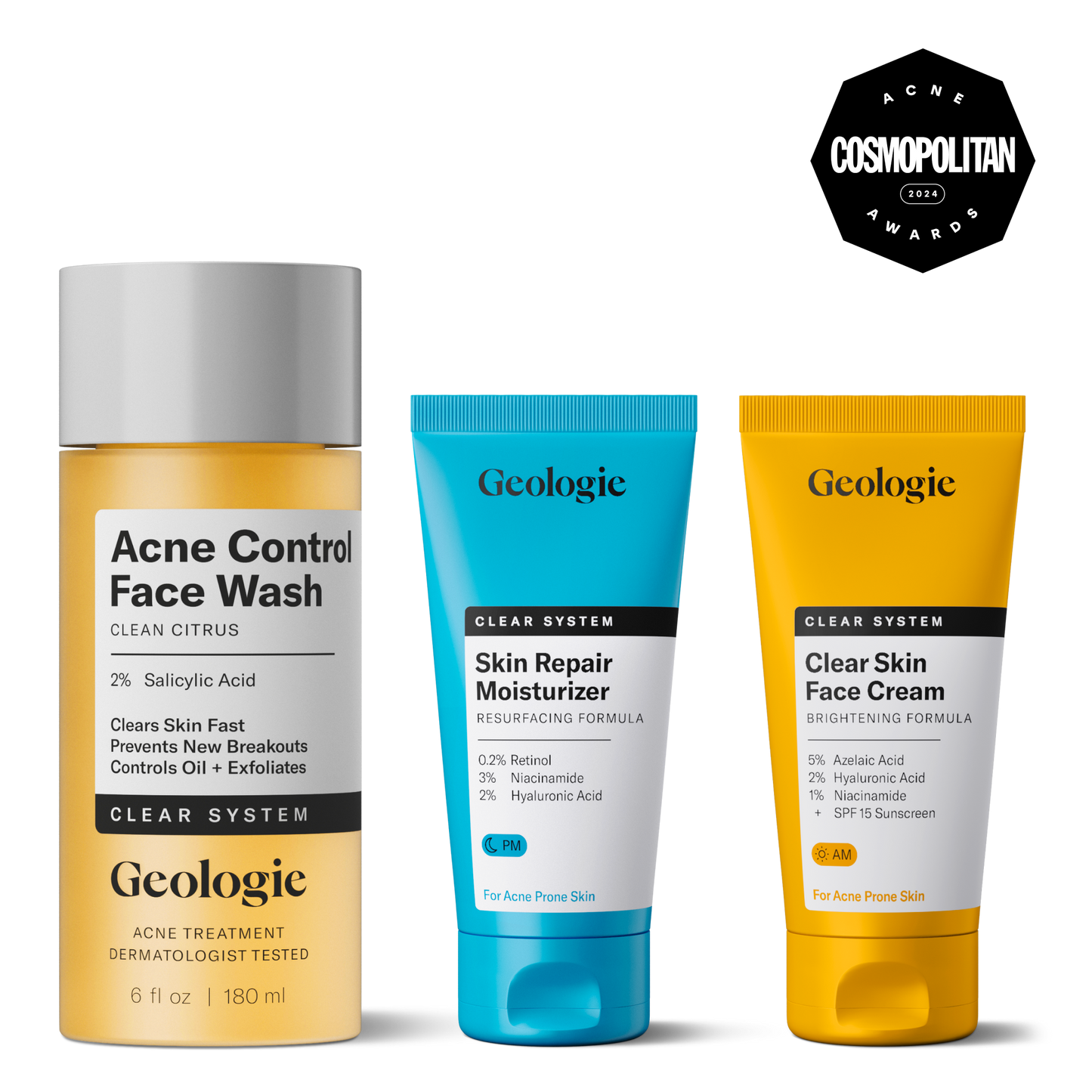 Geologie - Clear System Face Routine