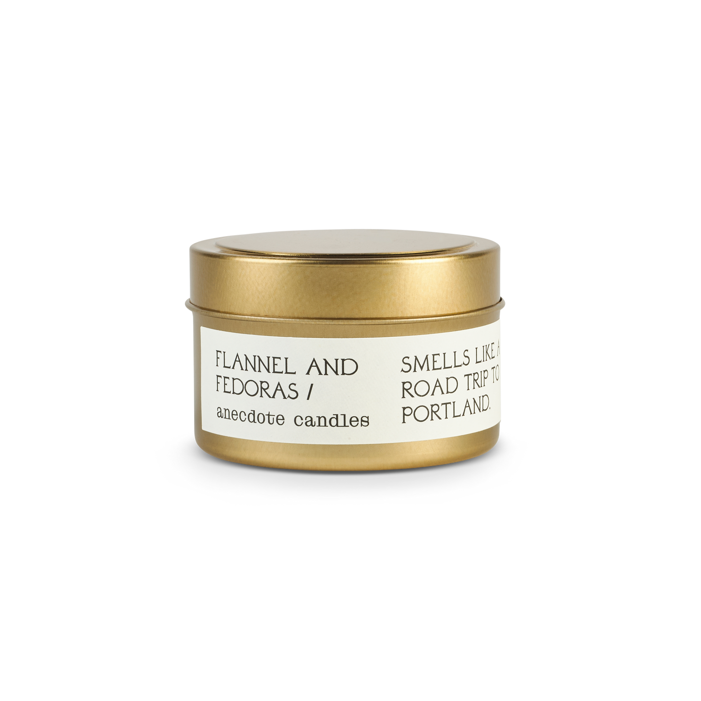 Anecdote Candles - Flannel & Fedoras