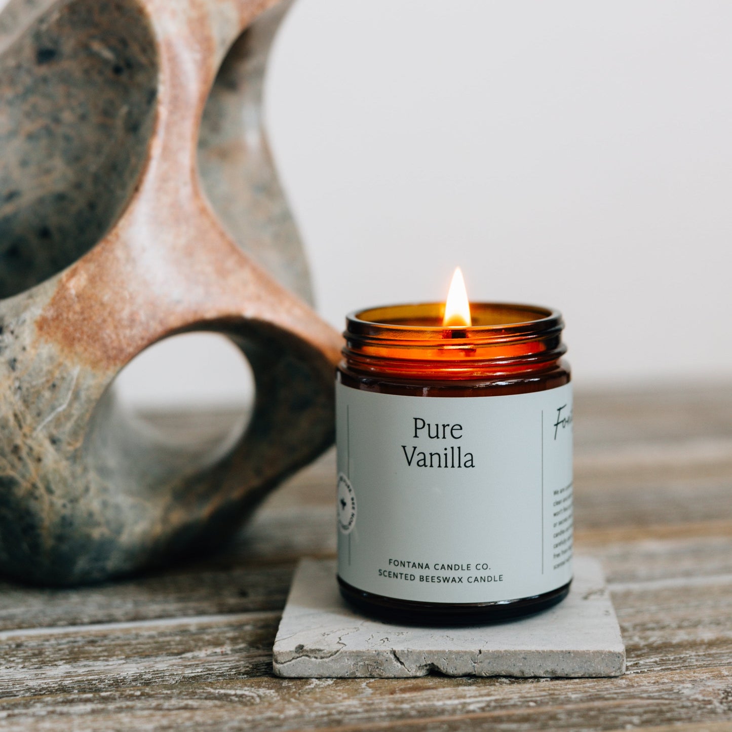 Fontana Candle - Pure Vanilla Jar Candle
