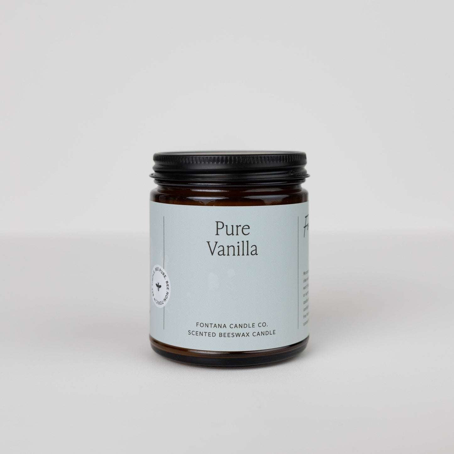Fontana Candle - Pure Vanilla Jar Candle