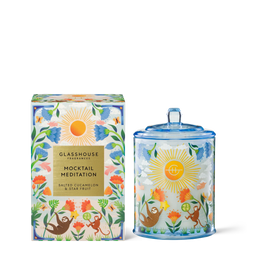 GLASSHOUSE FRAGRANCES - Limited Edition - 13.4oz. MOCKTAIL MEDITATION Candle