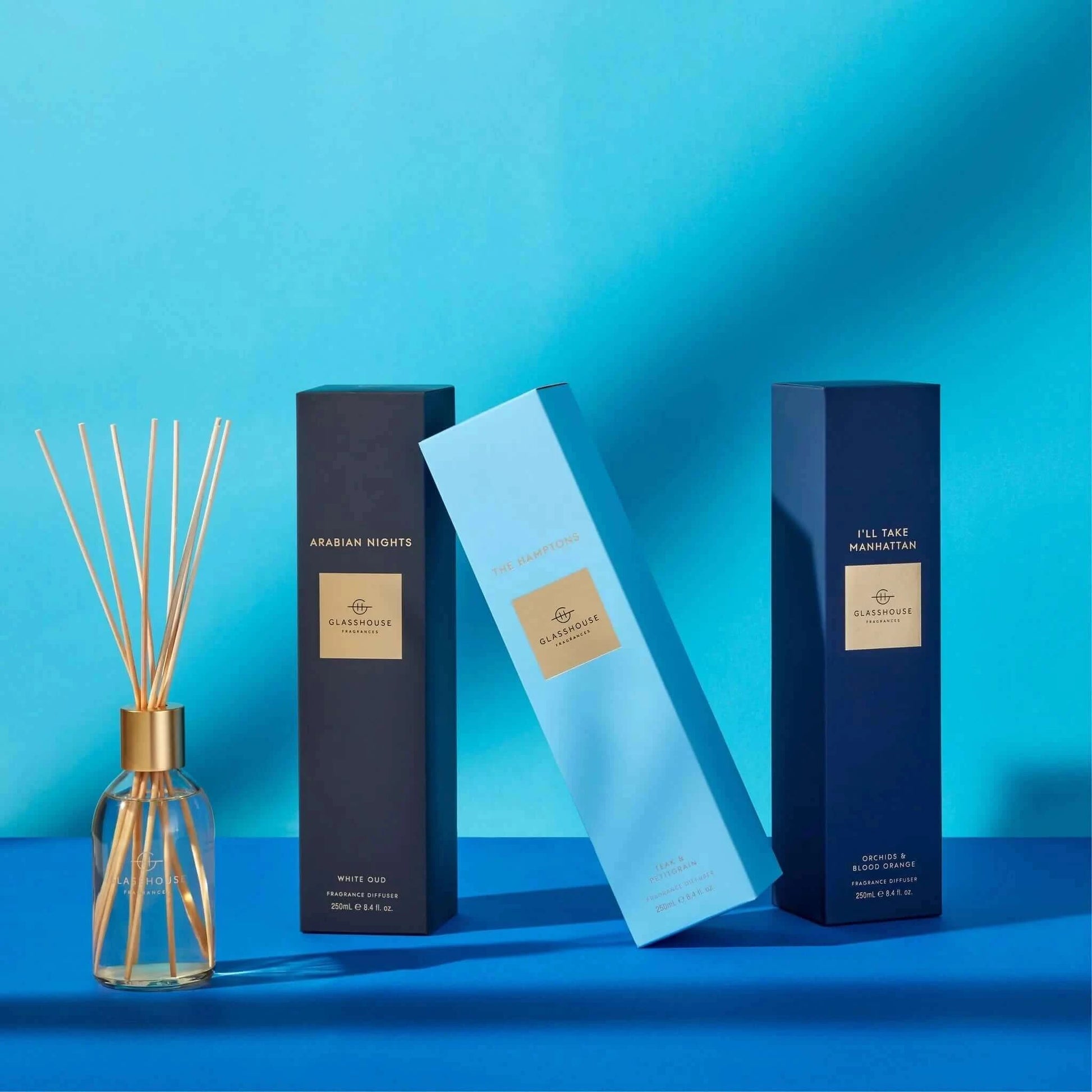 GLASSHOUSE FRAGRANCES - The Hamptons 8.4 fl oz. Fragrance Diffuser - Tarvos Boutique