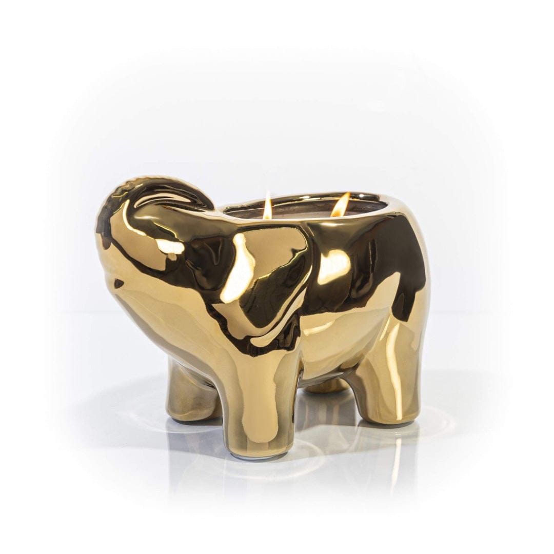 Thompson Ferrier - Gold Elephant Candle