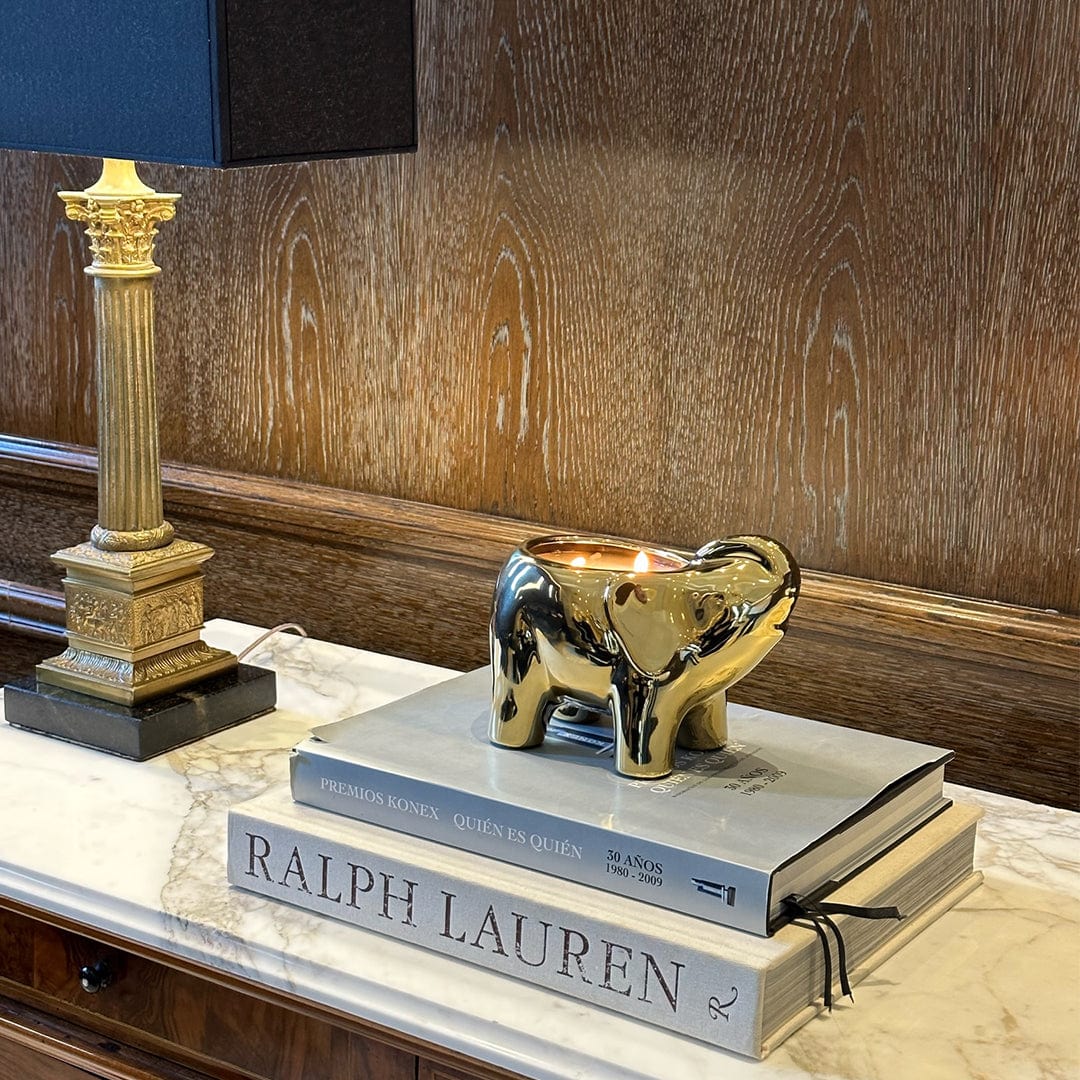 Thompson Ferrier - Gold Elephant Candle