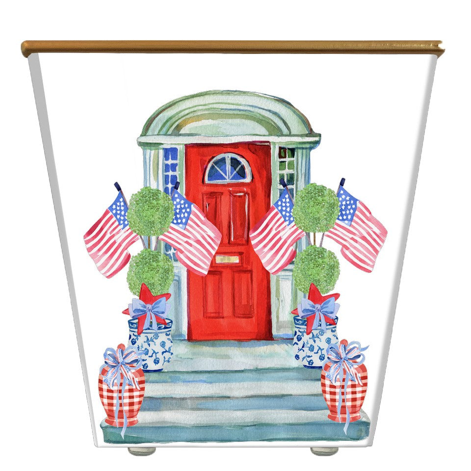 Hedge Farm Candles - Patriotic Doorway Cachepot Candle