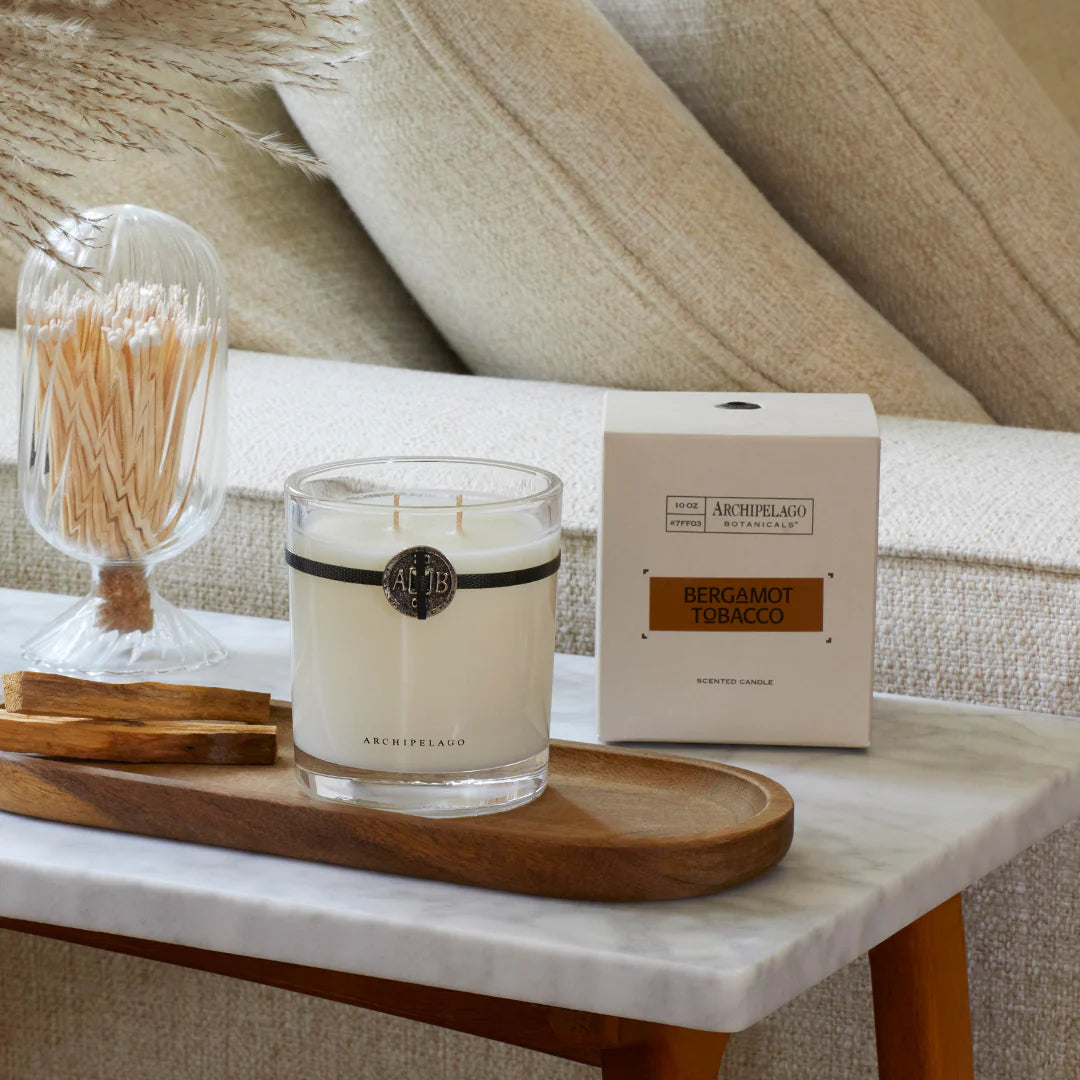 ARCHIPELAGO - Bergamot Tobacco Credenza Candle