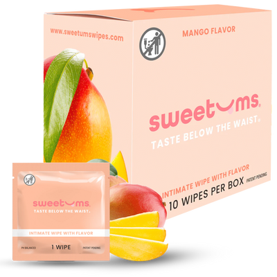 Sweetums Wipes - Mango Flavored Wipes
