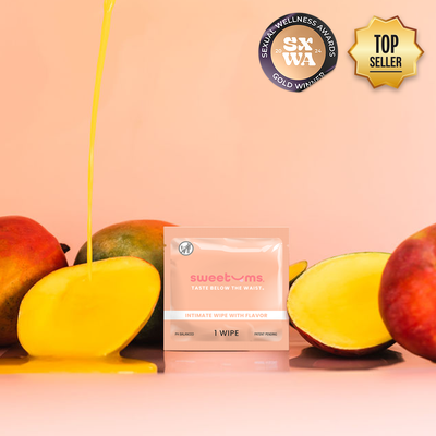 Sweetums Wipes - Mango Flavored Wipes