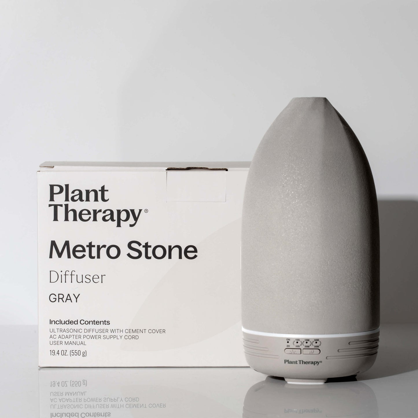 Plant Therapy - Metro Stone Diffuser- Gray
