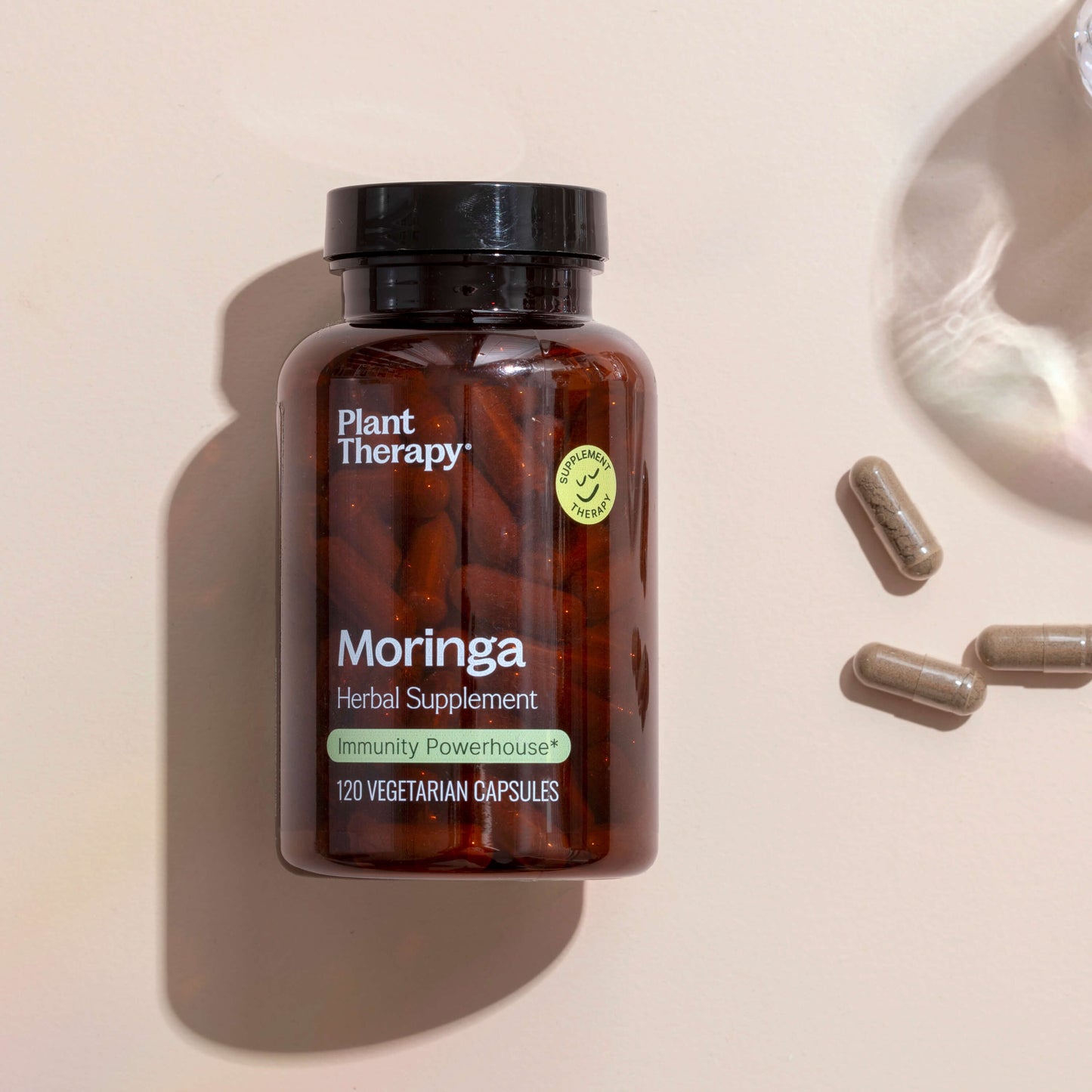 Plant Therapy - Moringa Herbal Supplement - 120 Capsules