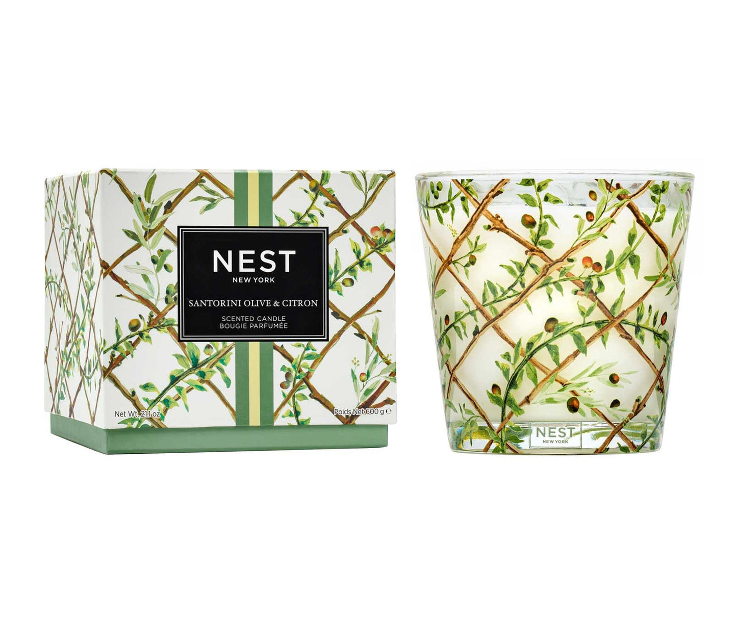NEST New York - Santorini Olive & Citron Classic Candle Candle
