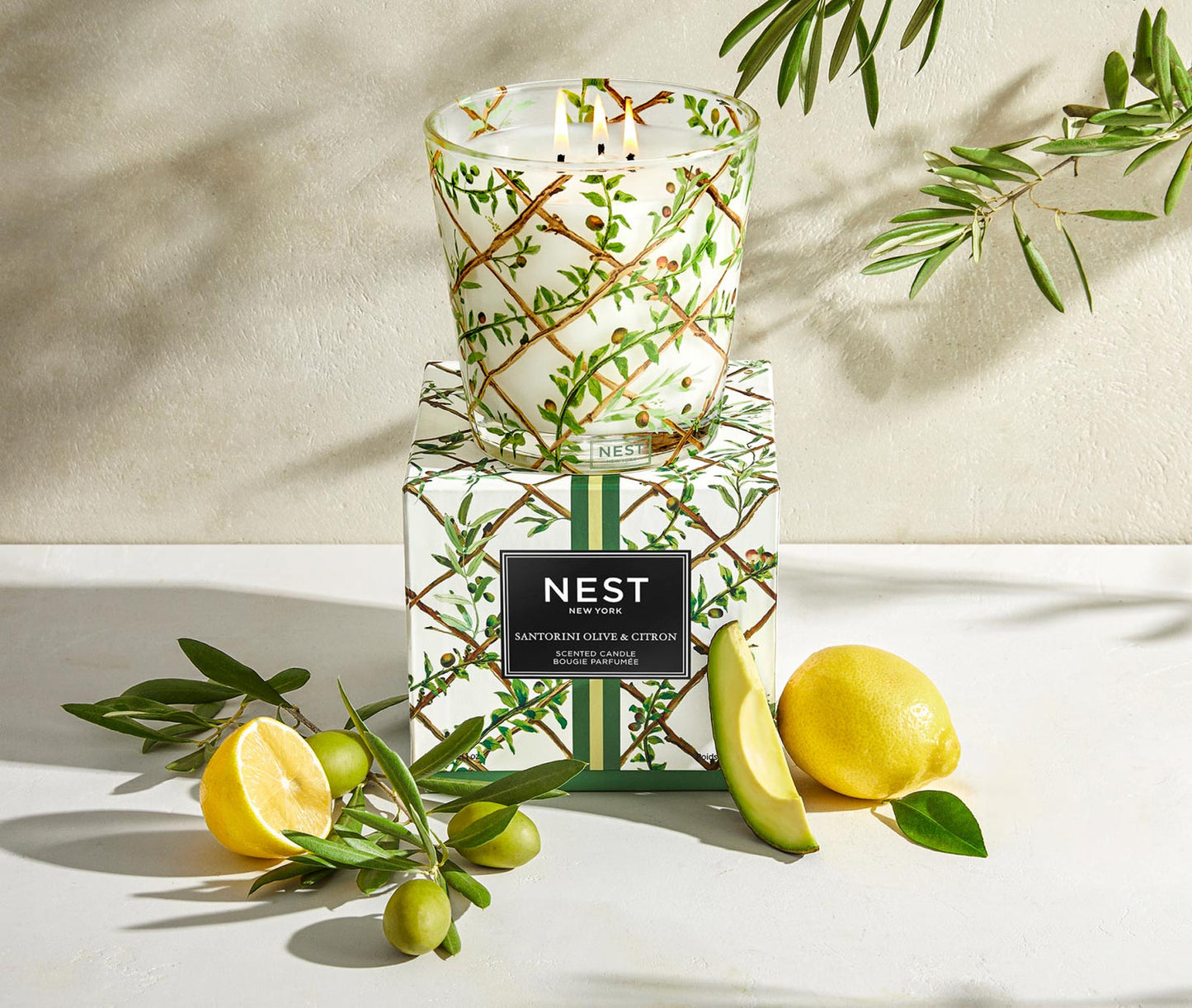 NEST New York - Santorini Olive & Citron Classic Candle Candle