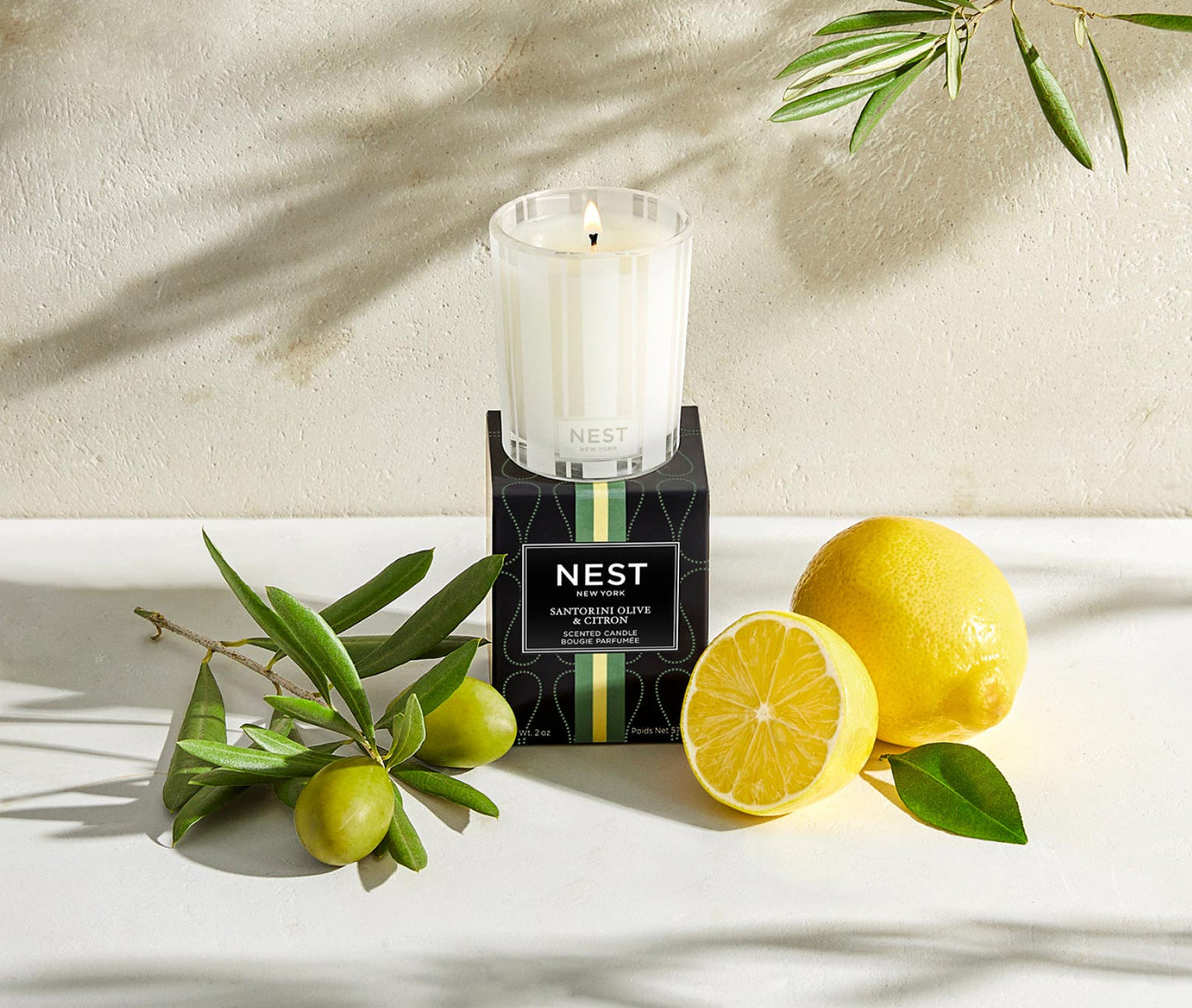 NEST New York - Santorini Olive & Citron Classic Candle Candle