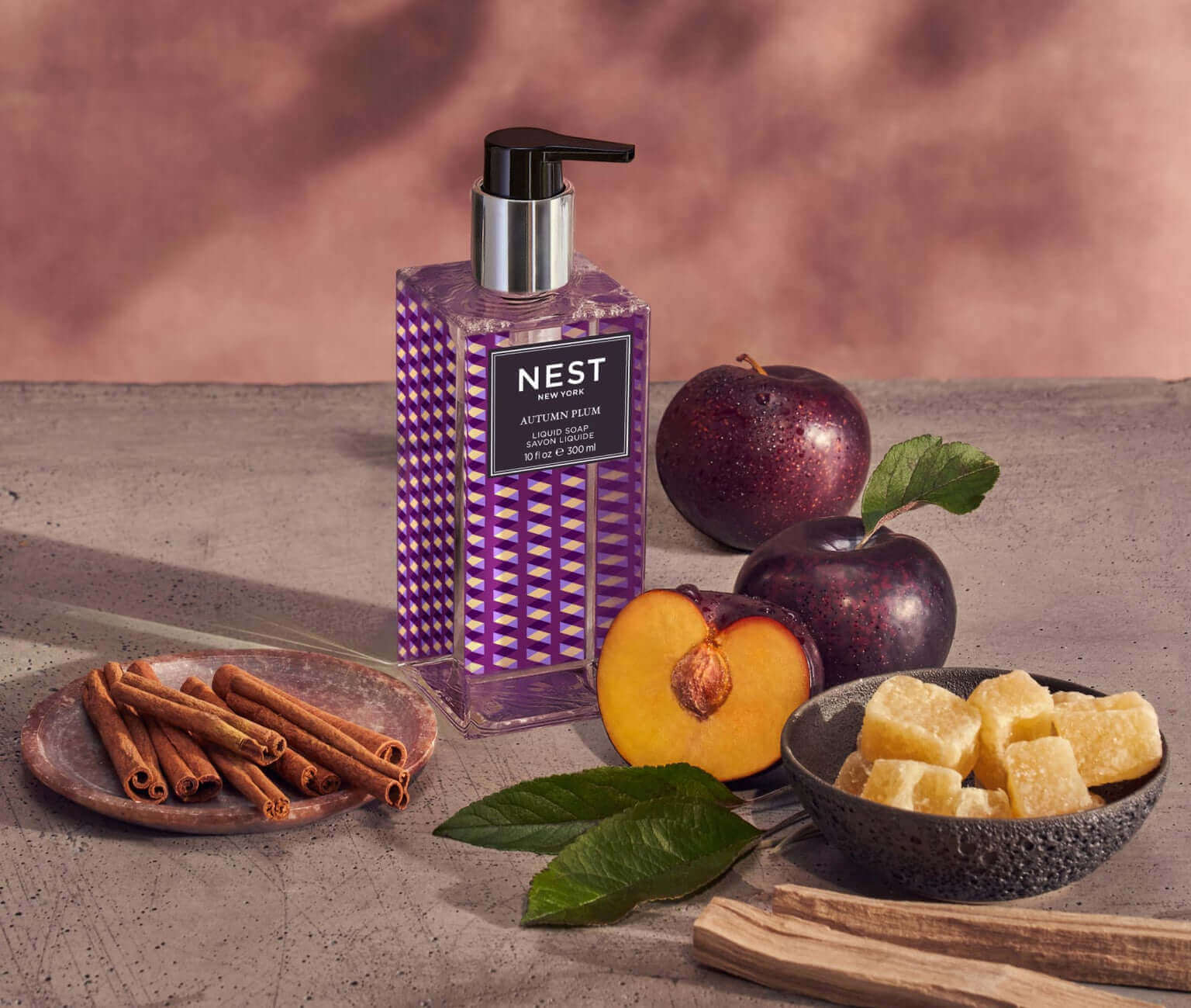 NEST New York - Autumn Plum Liquid Soap - 10 Fl.oz / 300 ml - Tarvos Boutique