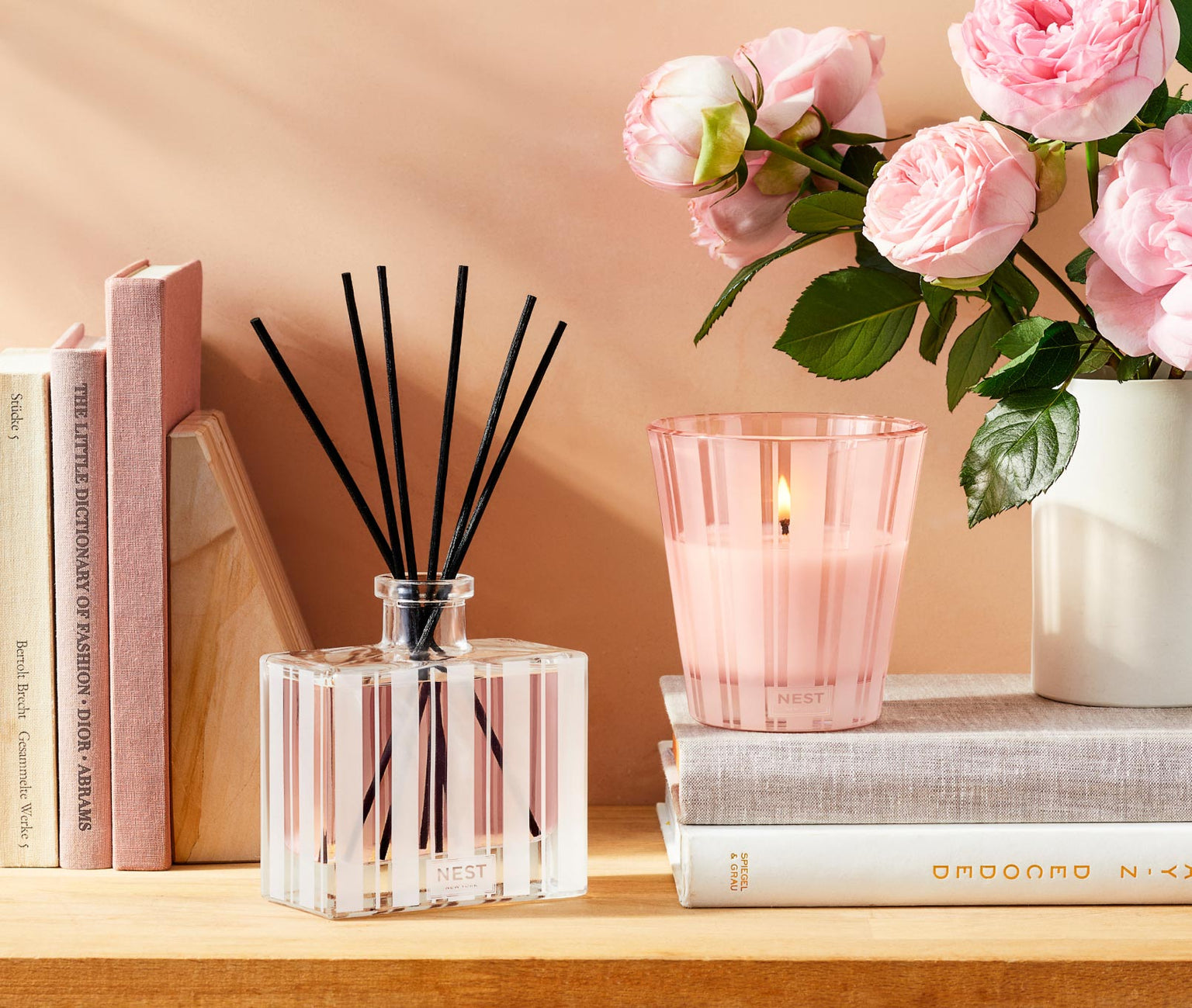 Nest New York - Himalayan Salt & Rosewater Diffuser - Tarvos Boutique