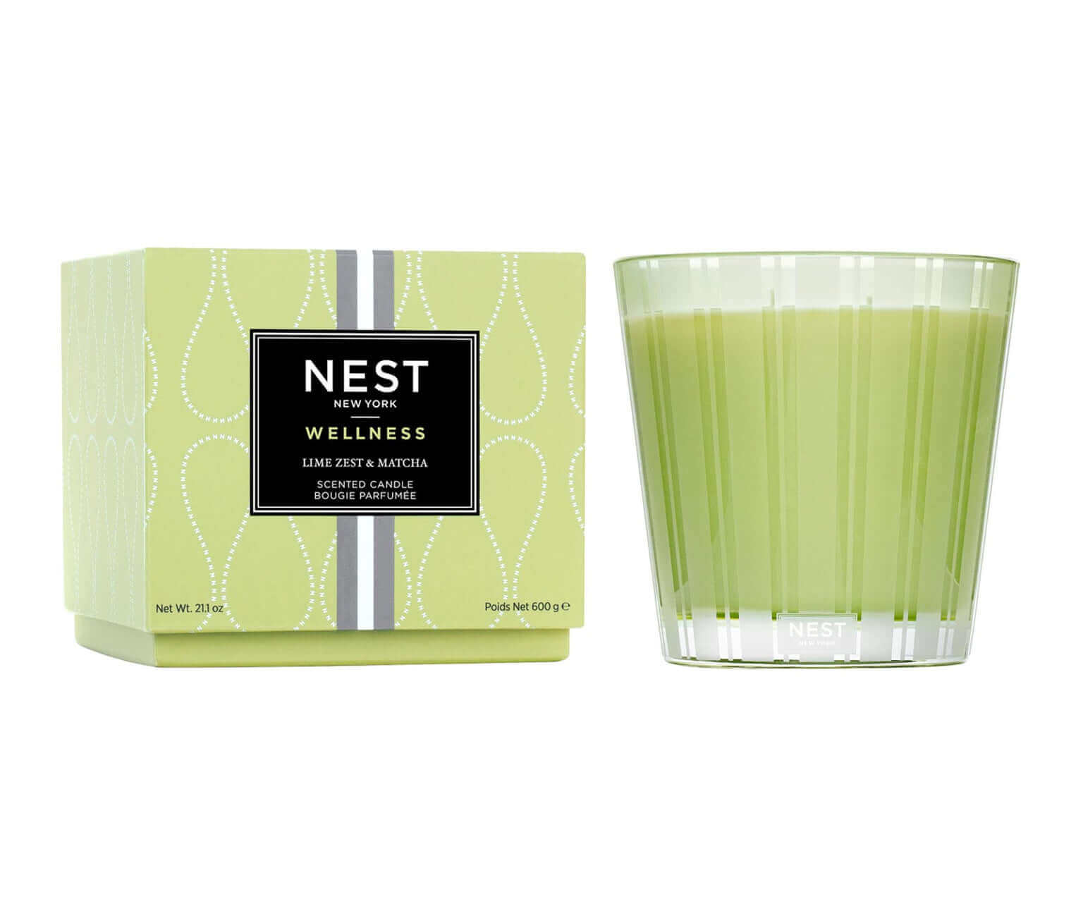 NEST New York - Lime Zest & Matcha Candle - Tarvos Boutique