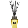 Baobab Collection TOTEM LES EXCLUSIVES AURUM diffuser with black sticks and stylish gold design.