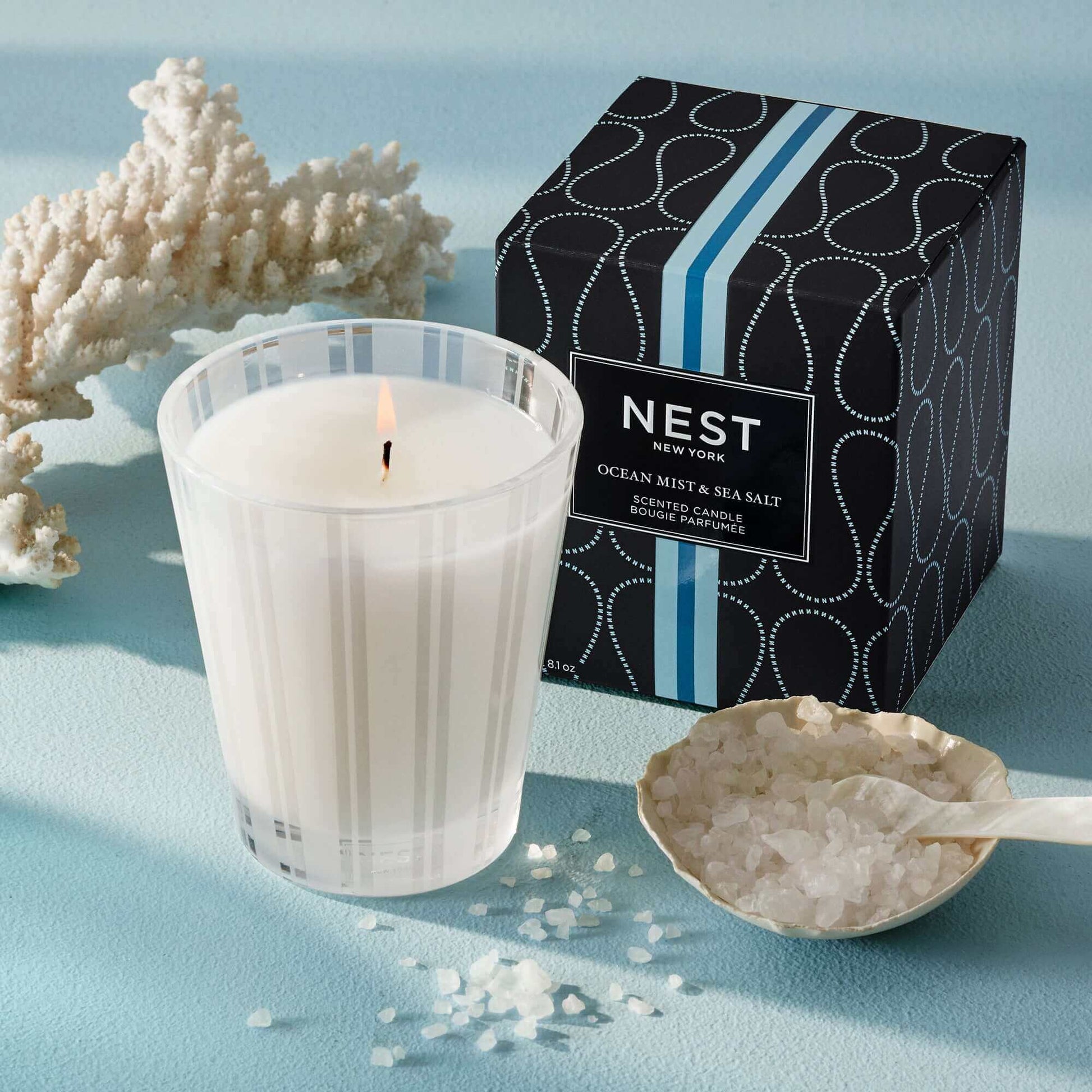 NEST New York - Ocean Mist & Sea Salt Candle - Tarvos Boutique