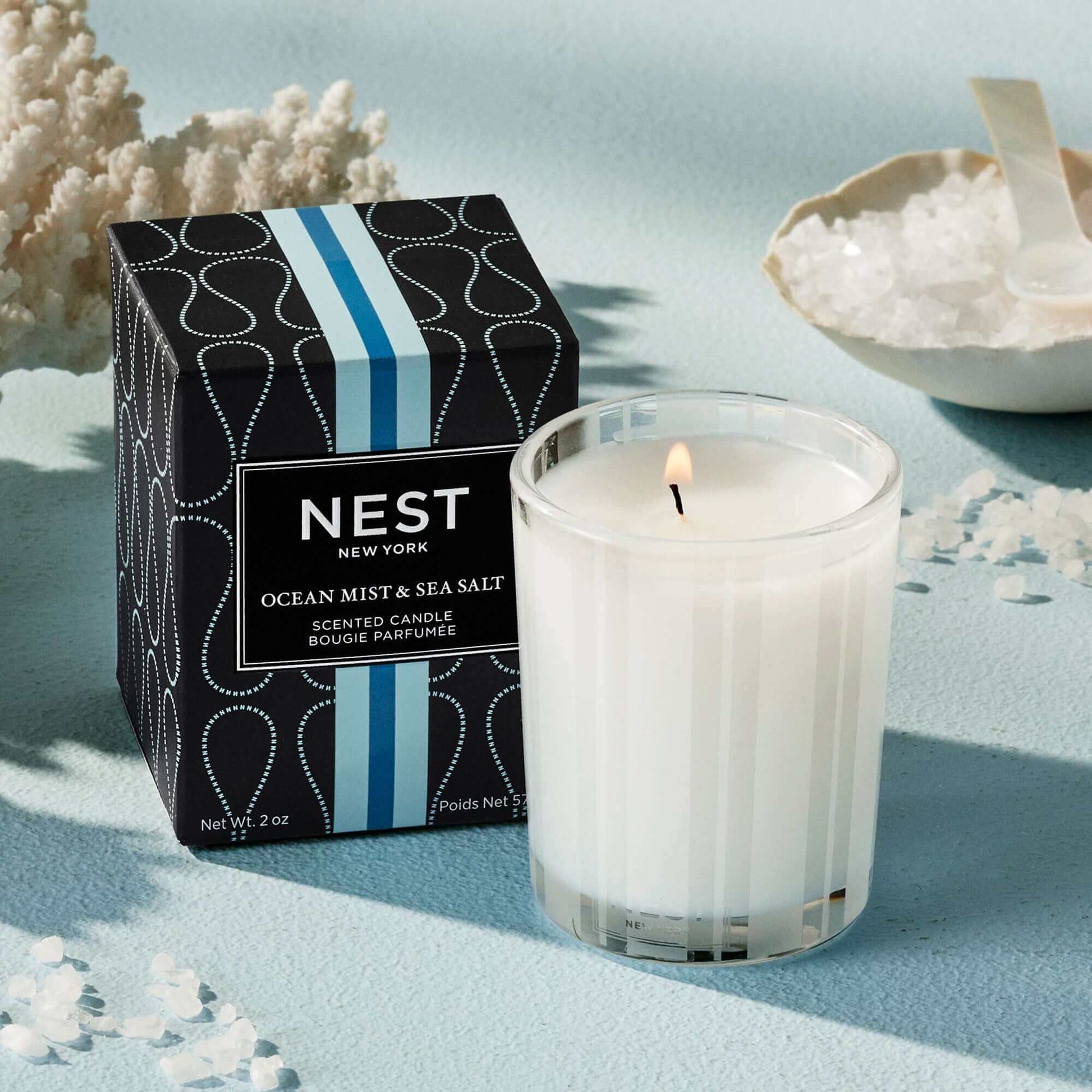 NEST New York - Ocean Mist & Sea Salt Candle - Tarvos Boutique