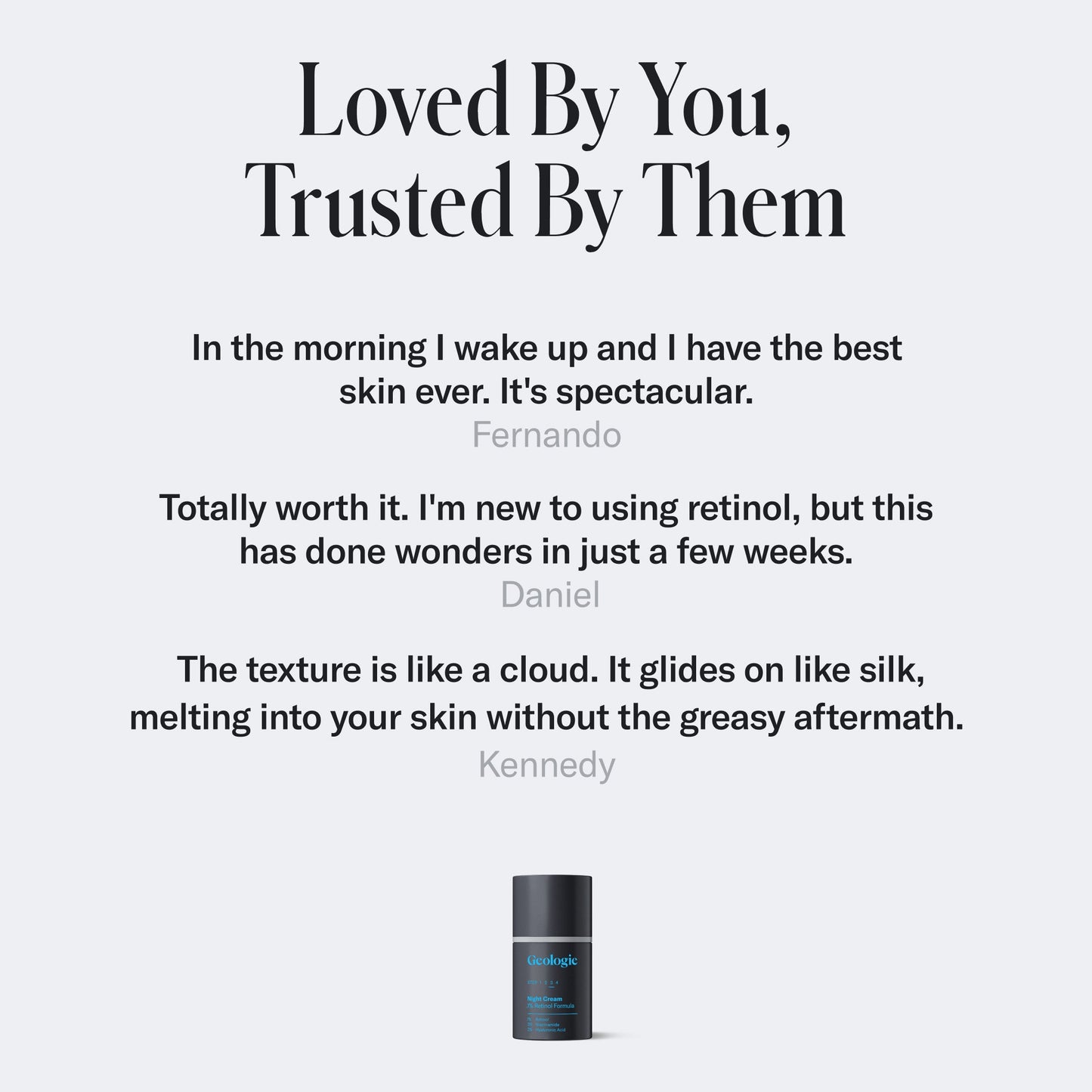 Geologie - Retinol Night Cream
