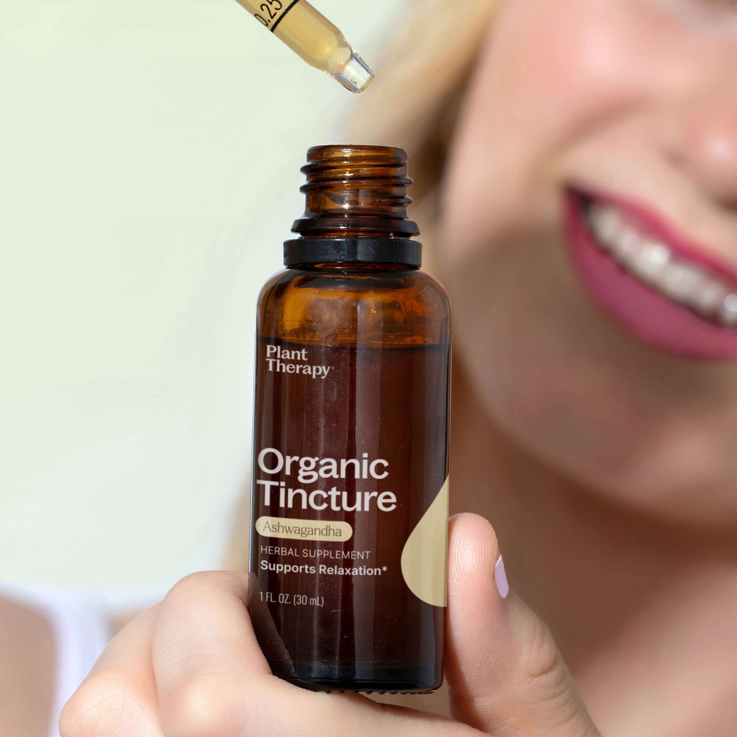 Plant Therapy - Organic Ashwagandha Herbal Tincture