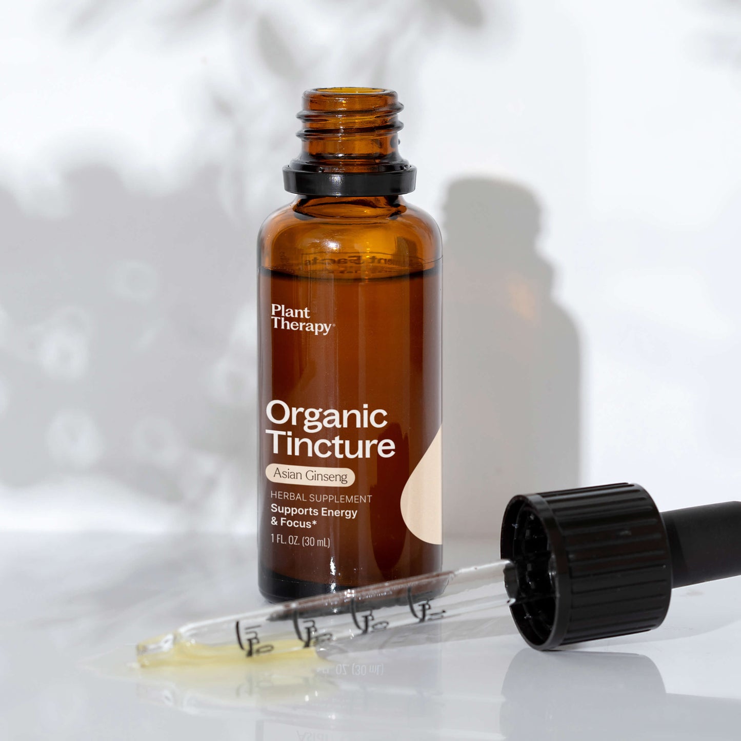 Plant Therapy - Organic Asian Ginseng Herbal Tincture