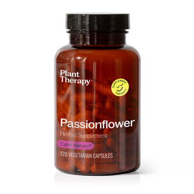 Plant Therapy - Passionflower Herbal Supplement - 120 Capsules