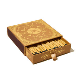 SKEEM - Match Box, Amber - 4 1/2in wide x 1 1/4in tall - 120 4-inch matches