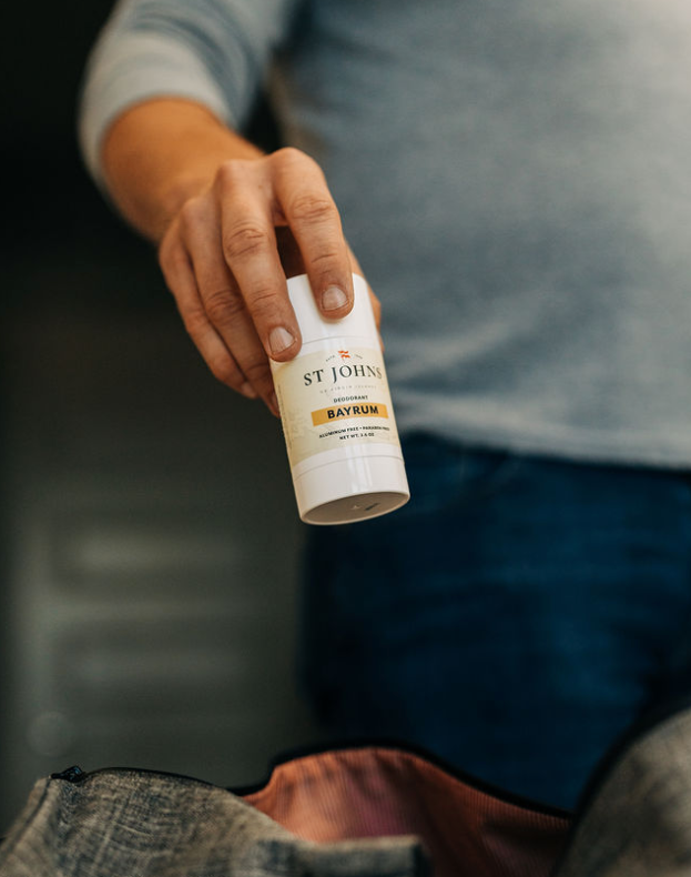 St Johns - Bay Rum Aluminum Free Deodorant
