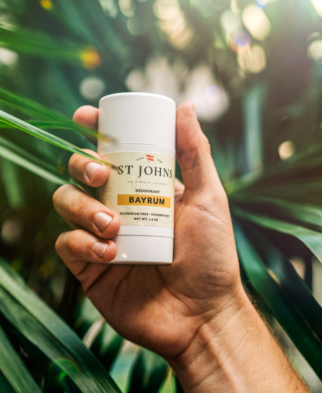 St Johns - Bay Rum Aluminum Free Deodorant