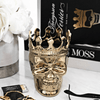 Thompson Ferrier - Gold Bonaparte Skull in Wood Charnel