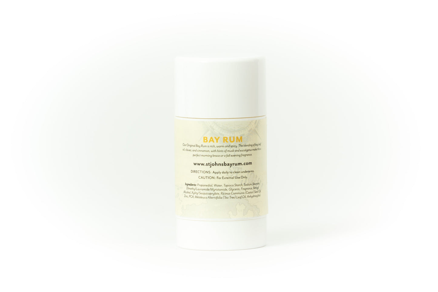 St Johns - Bay Rum Aluminum Free Deodorant