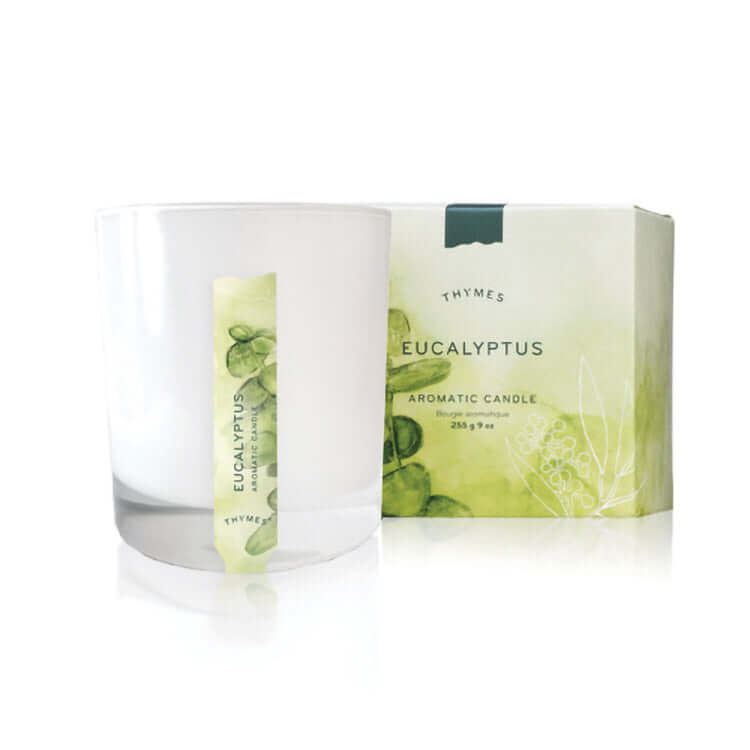 THYMES - Eucalyptus Aromatic Candle - Tarvos Boutique