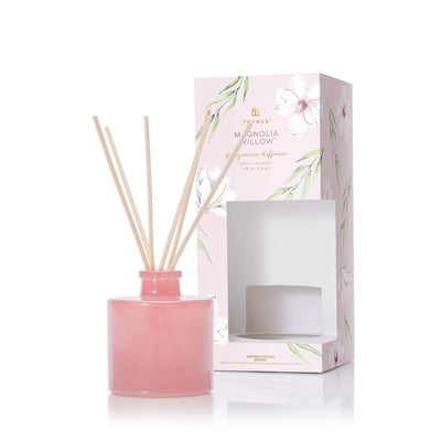 THYMES Petite Reed Diffuser - Magnolia Willow Scent - Tarvos Boutique